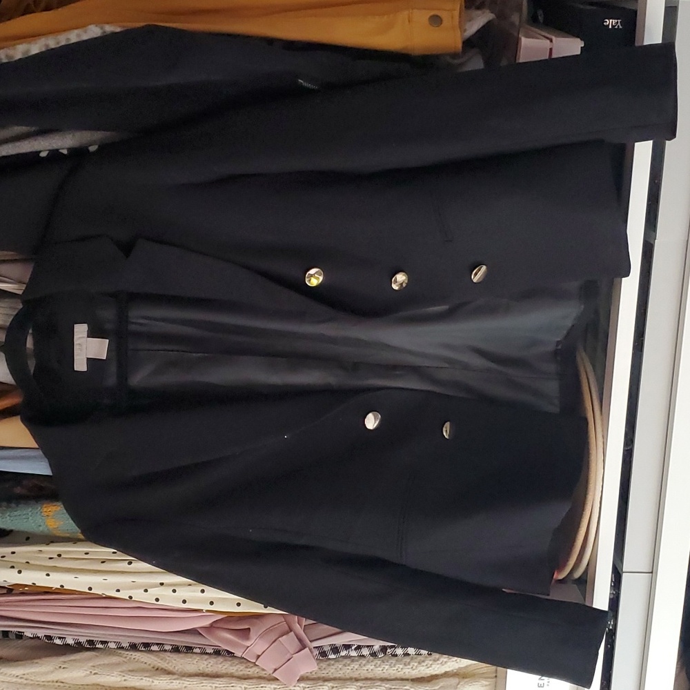 H&M Blazer Black size 10